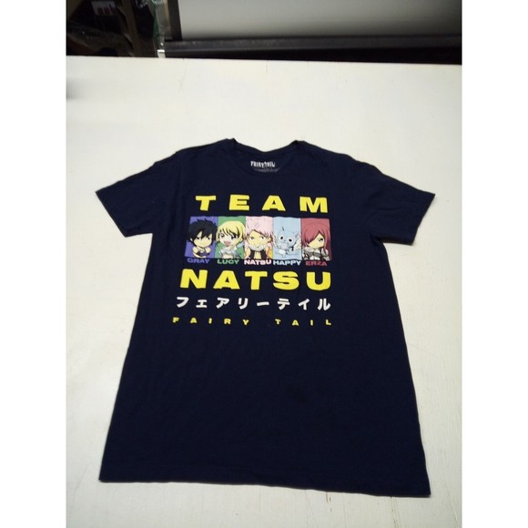 YIMIAO Unisexo Impresión 3D Fairy Tail Short Sleeve Shirt Camiseta